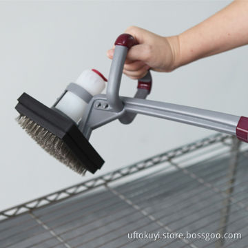 Steam Grill BBQ Brush, Used for Cleaning Stubborn Stains from BBQ Grills
